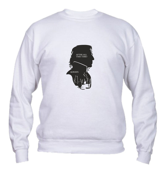 Felpa Girocollo UOMO, DONNA & BAMBIN - AFTER ALL THIS TIME - Super vestibilità Top qualità - Social Crazy