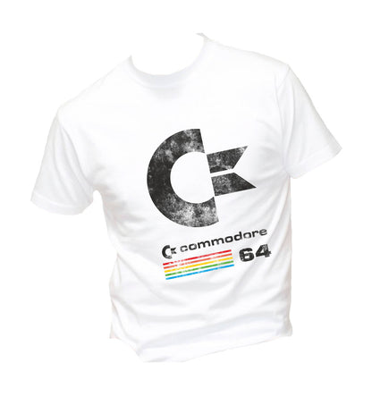 T-Shirt Uomo, Donna & Bambino - COMMODORE 64 - Maglietta Maglia Tshirt Super vestibilità Top qualità