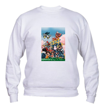 Felpa Girocollo UOMO, DONNA & BAMBIN - MECHA'S WORLD - Super vestibilità Top qualità