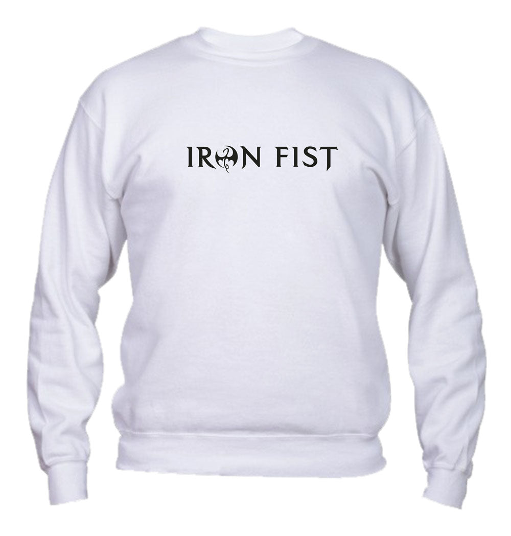 Felpa Girocollo UOMO, DONNA & BAMBIN - IRON FIST - Super vestibilità Top qualità - Social Crazy
