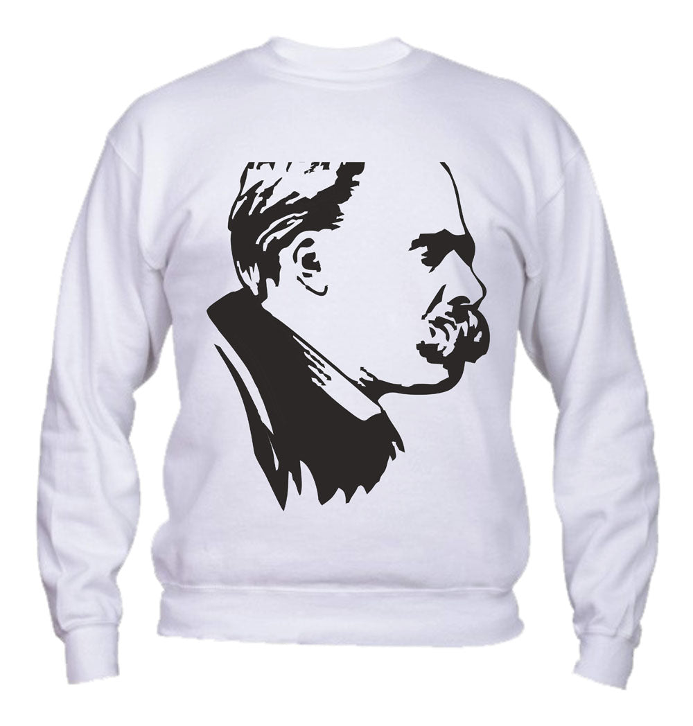 Felpa Girocollo UOMO, DONNA & BAMBIN - Friedrich Nietzsche - Super vestibilità Top qualità