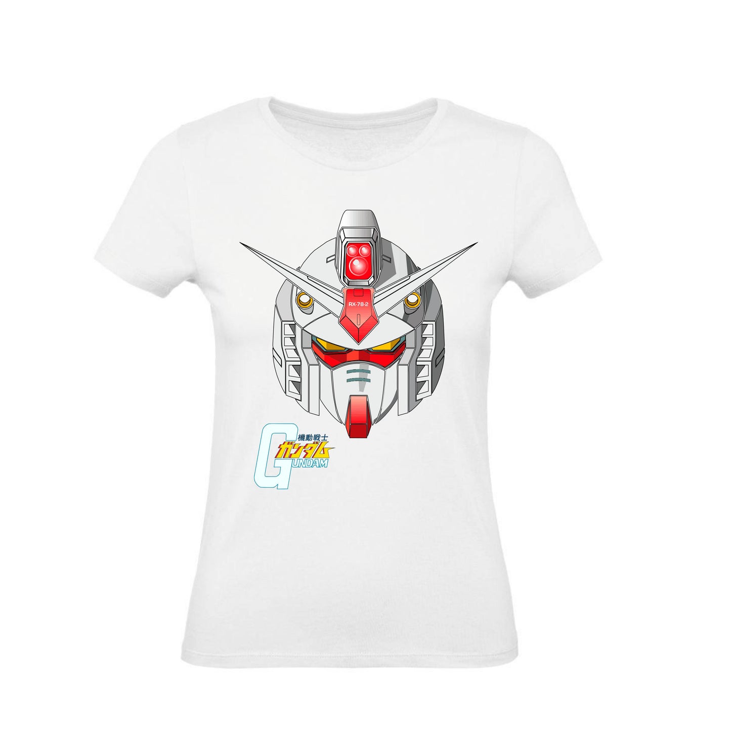 T-Shirt Uomo, Donna & Bambino - GUNDAM HEAD - Maglietta Maglia Tshirt Super vestibilità Top qualità
