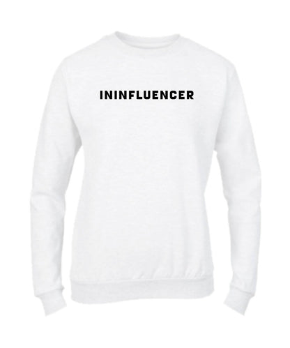 Felpa Girocollo UOMO, DONNA & BAMBIN - ININFLUENCER  - Super vestibilità Top qualità