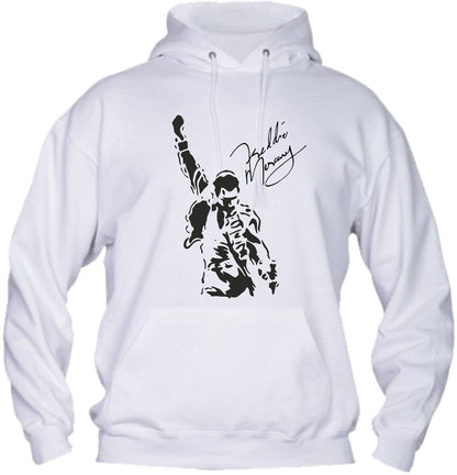 Felpa con cappuccio UOMO, DONNA & BAMBIN - FREDDY MERCURY - Super vestibilità Top qualità