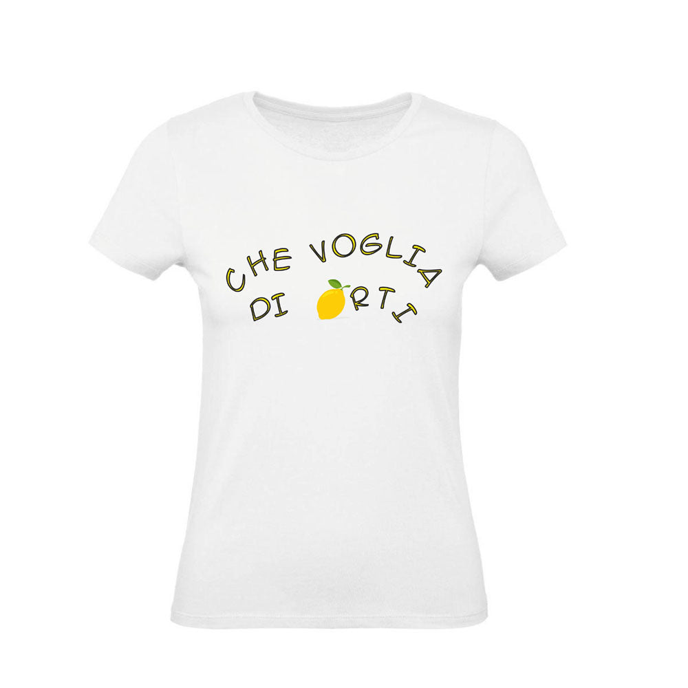 T-Shirt Uomo, Donna & Bambino - CHE VOGLIA DI LIMONARTI - Maglietta Maglia Tshirt Super vestibilità Top qualità