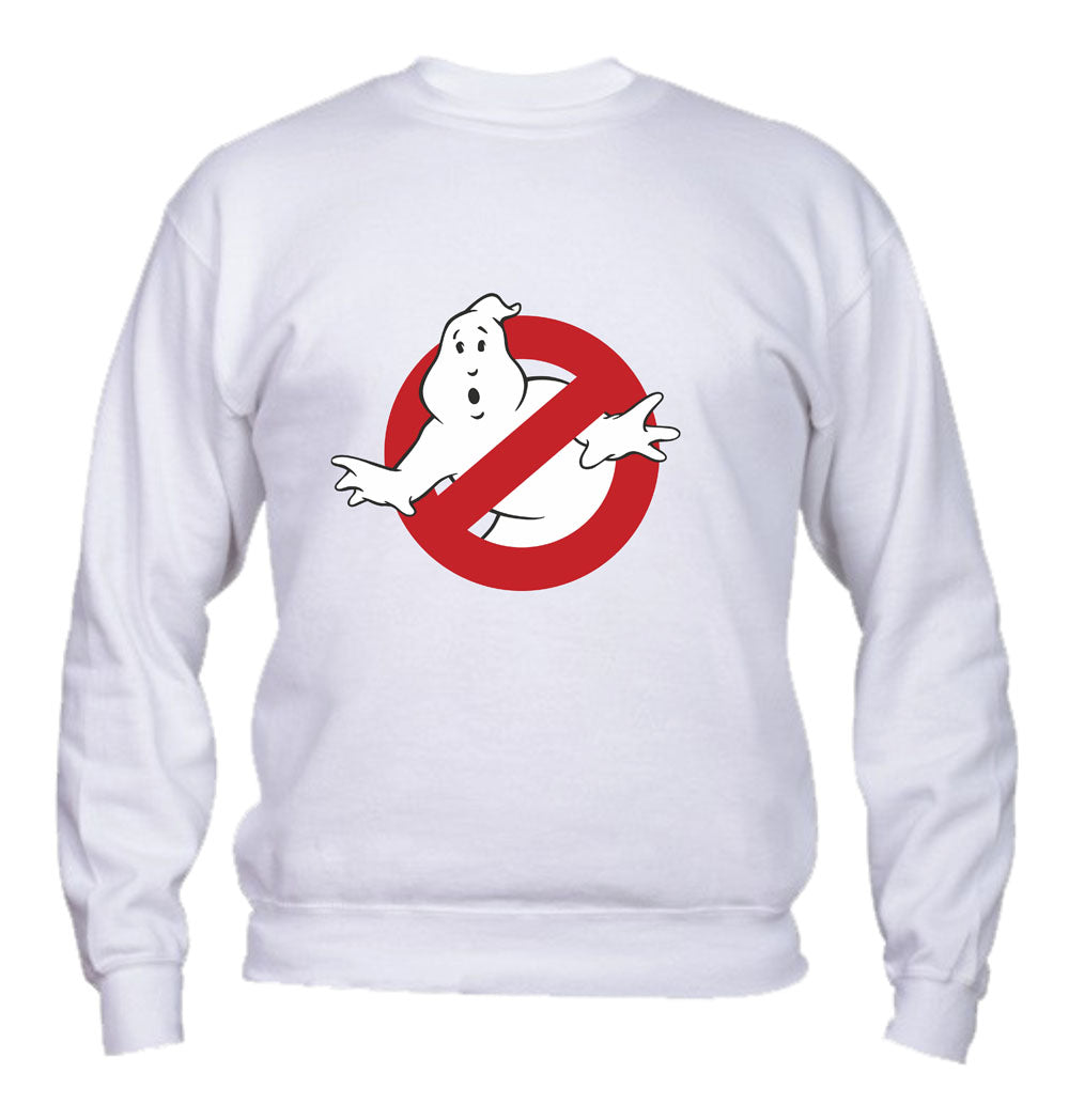 Felpa Girocollo UOMO, DONNA & BAMBIN - GHOSTBUSTERS - Super vestibilità Top qualità
