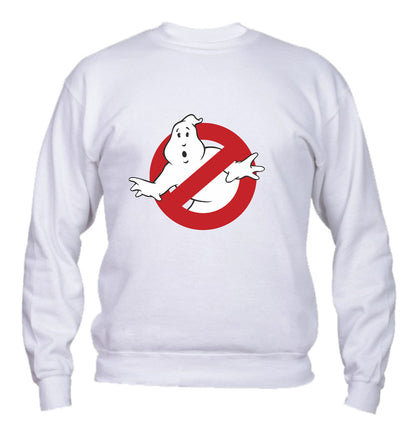 Felpa Girocollo UOMO, DONNA & BAMBIN - GHOSTBUSTERS - Super vestibilità Top qualità