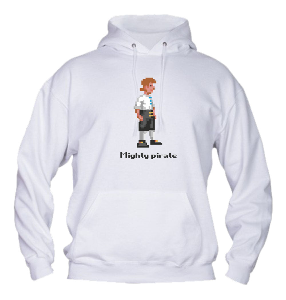 Felpa con cappuccio UOMO, DONNA & BAMBIN - GUYBRUSH TREEPWOOD - Super vestibilità Top qualità