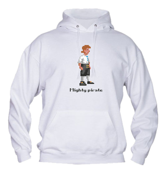 Felpa con cappuccio UOMO, DONNA & BAMBIN - GUYBRUSH TREEPWOOD - Super vestibilità Top qualità