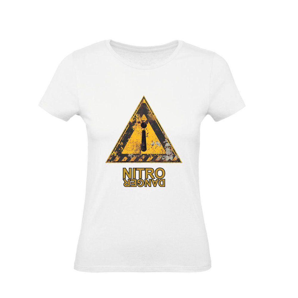 T-Shirt Uomo Donna & Bambino - NITRO DANGER  - Maglietta Maglia Tshirt Super vestibilità Top qualità - Social Crazy