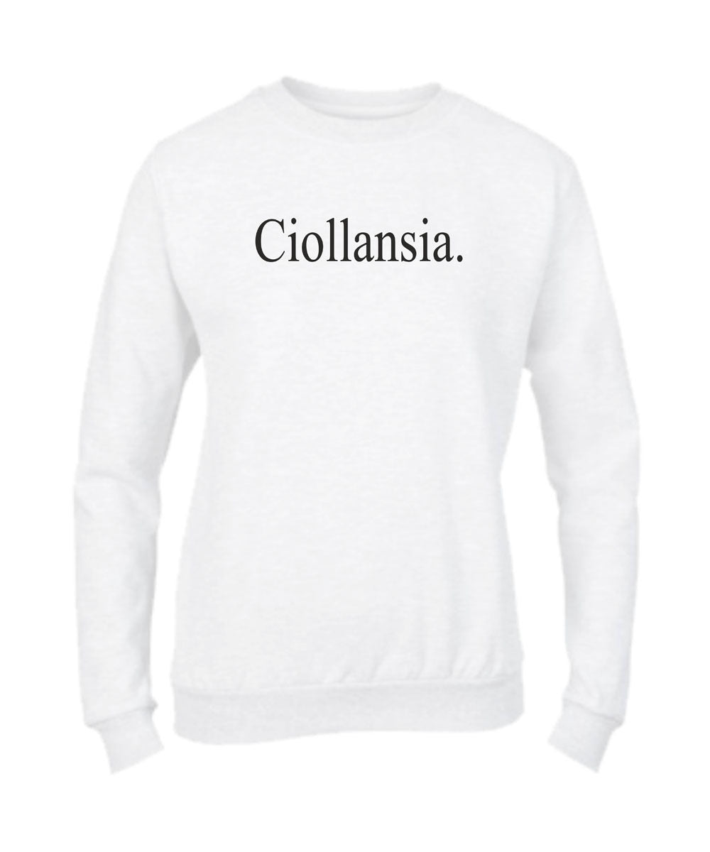Felpa Girocollo UOMO, DONNA & BAMBIN - CIOLLANSIA - Super vestibilità Top qualità