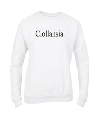 Felpa Girocollo UOMO, DONNA & BAMBIN - CIOLLANSIA - Super vestibilità Top qualità