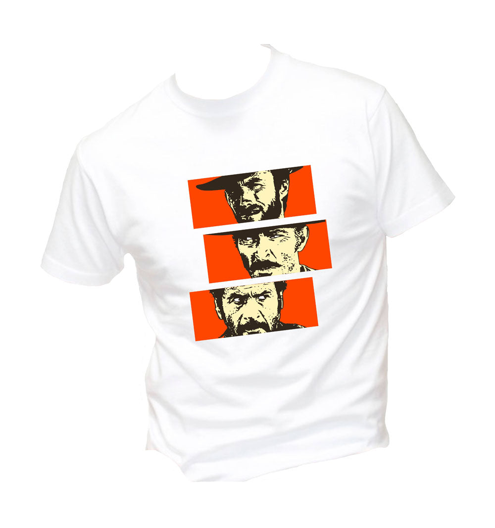 T-Shirt Uomo, Donna & Bambino - IL BUONO IL BRUTTO IL CATTIVO - Maglietta Maglia Tshirt Super vestibilità Top qualità - Social Crazy