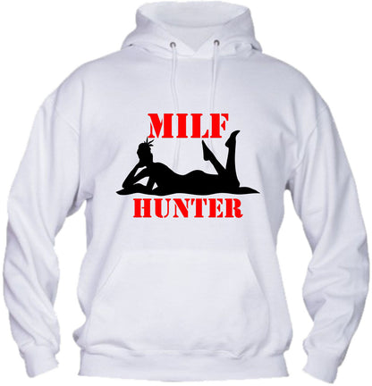 Felpa con cappuccio UOMO & BAMBIN - MILF HUNTER - Super vestibilità Top qualità