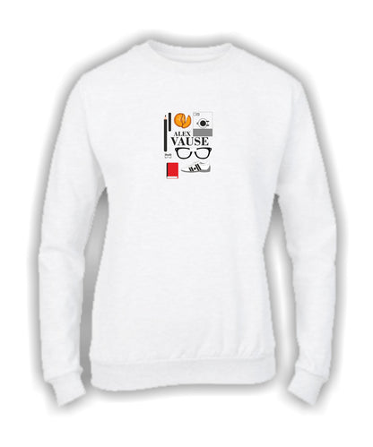 Felpa Girocollo UOMO, DONNA & BAMBIN - ALEX VAUSE - Super vestibilità Top qualità - Social Crazy