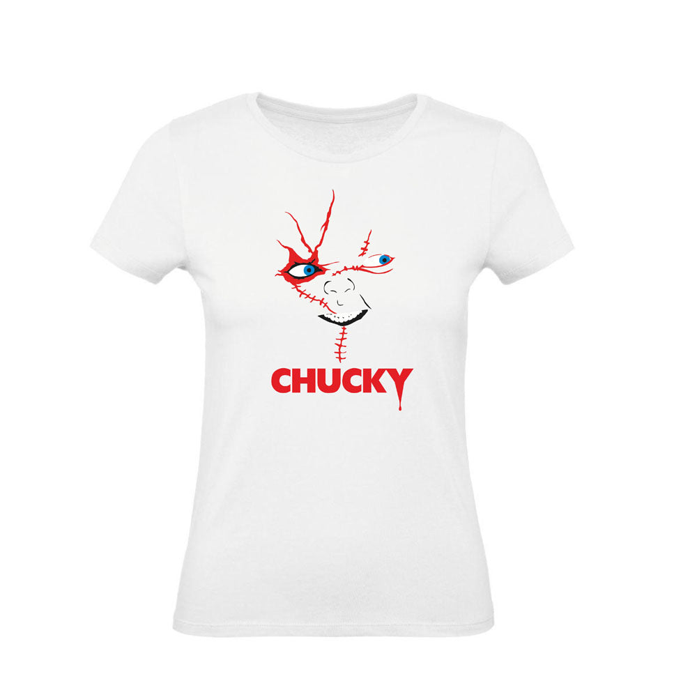 T-Shirt Uomo, Donna & Bambino - CHUCKY - Maglietta Maglia Tshirt Super vestibilità Top qualità