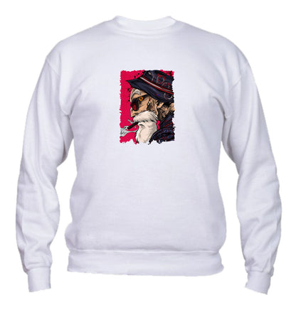 Felpa Girocollo UOMO & BAMBIN - MAESTRO MUTEN HIPSTER STYLE - Super vestibilità Top qualità