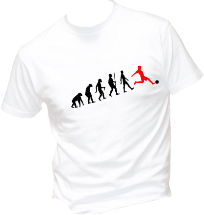 T-Shirt Uomo, & Bambino - CALCIO EVOLUTION - Maglietta Maglia Tshirt Super vestibilità Top qualità