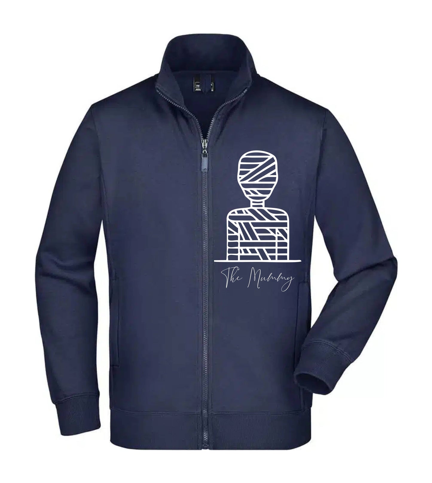 Felpa Unisex Full Zip - LA MUMMIA - Super vestibilità Top qualità - Social Crazy