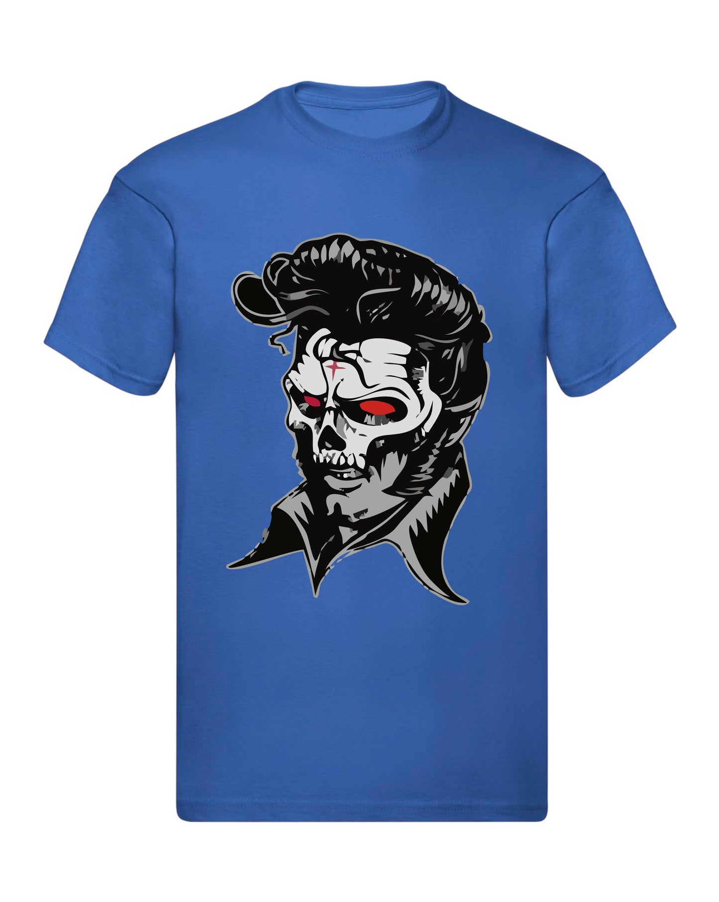 T-Shirt Uomo, Donna & Bambino - HELLVIS BACK  - Maglietta Maglia Tshirt Super vestibilità Top qualità