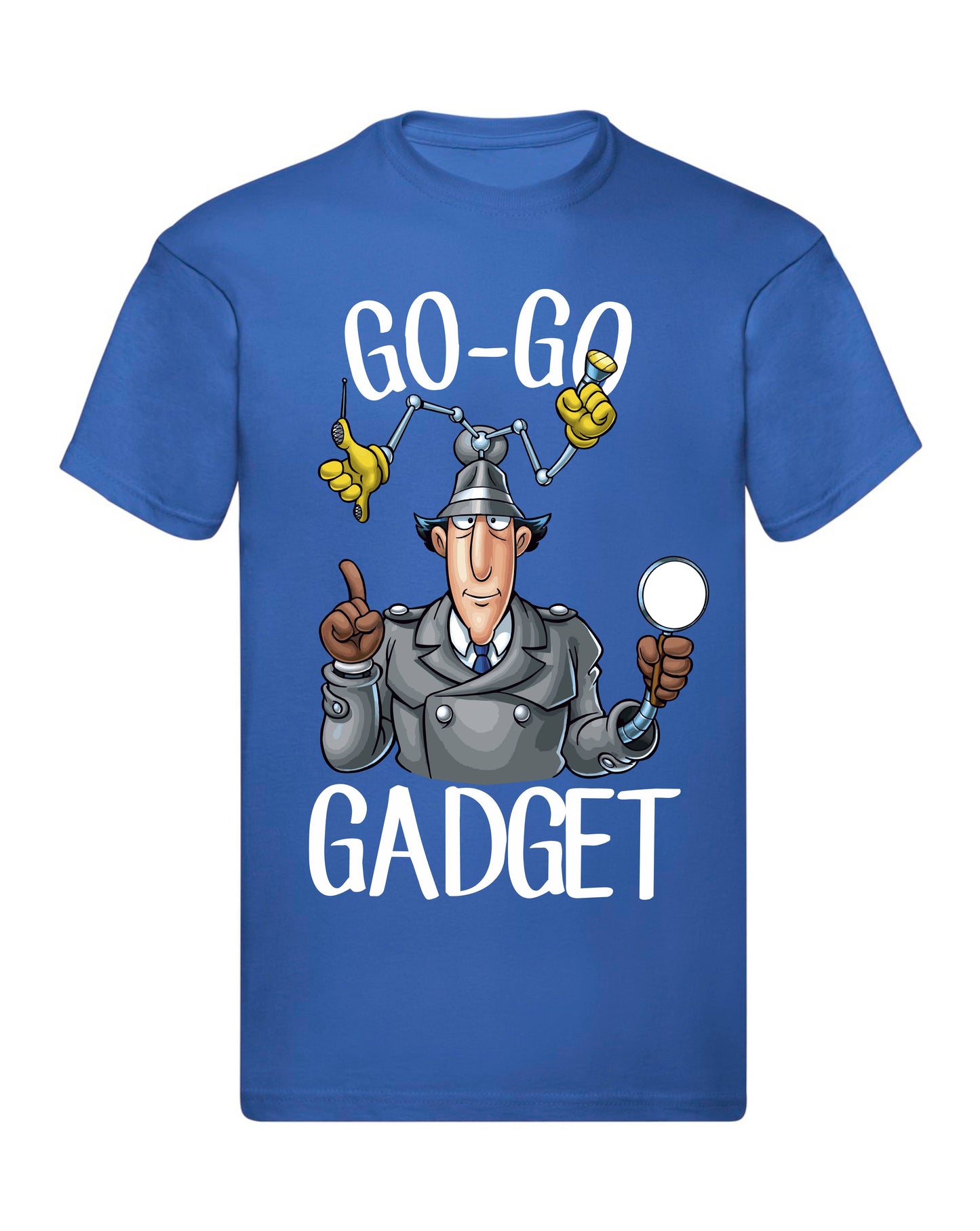 T-Shirt Uomo & Bambino - GO-GO GADGET - Maglietta Maglia Tshirt Super vestibilità Top qualità - Social Crazy