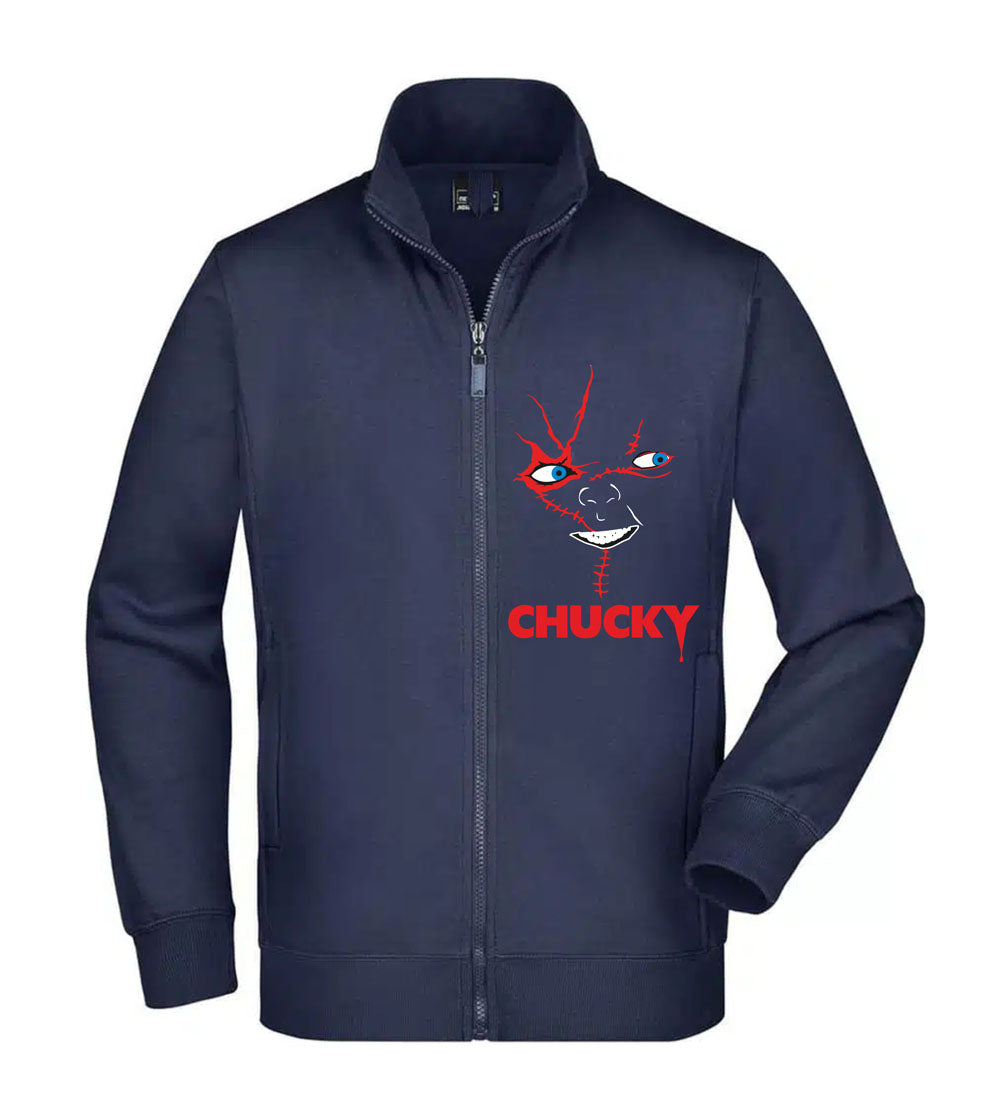 Felpa Unisex Full Zip - CHUCKY - Super vestibilità Top qualità