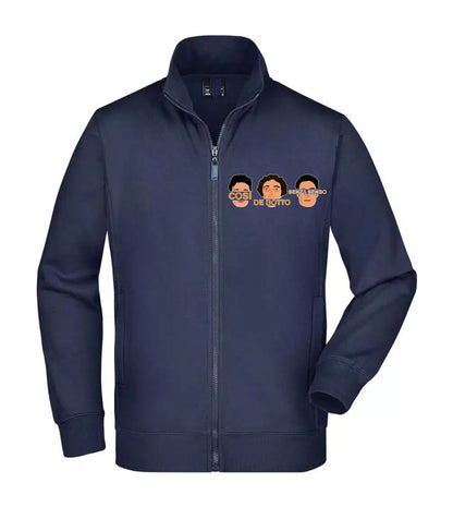 Felpa Unisex Full Zip - COSI DE BOTTO SENZA SENSO - Super vestibilità Top qualità
