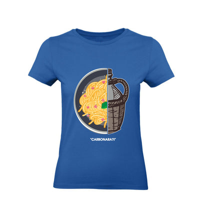 T-Shirt Uomo, Donna & Bambino - CARBONARA - Maglietta Maglia Tshirt Super vestibilità Top qualità