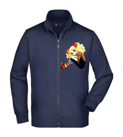 Felpa Unisex Full Zip - CANDY CANDY - Super vestibilità Top qualità