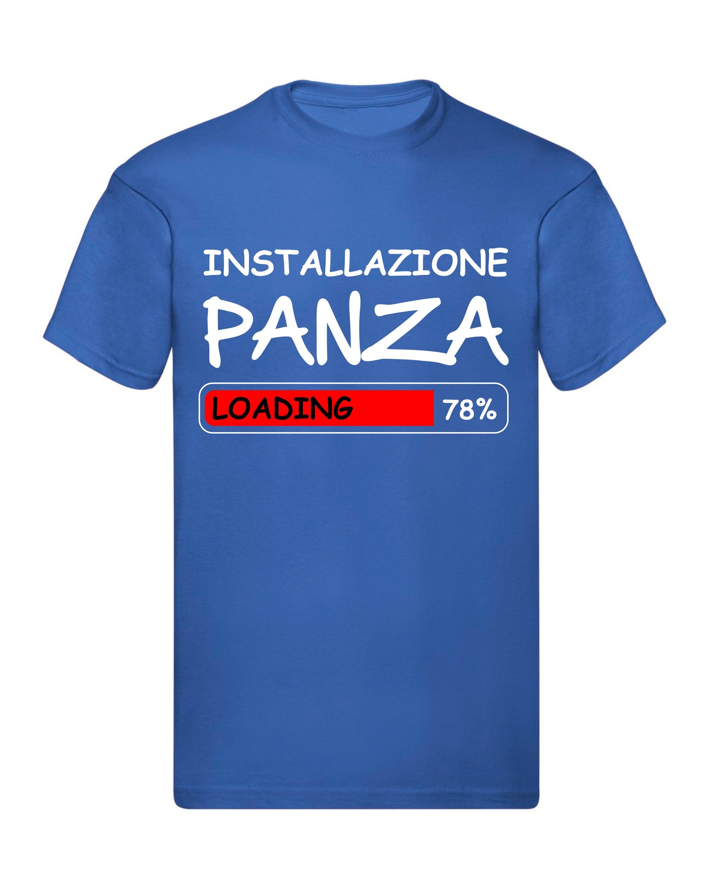 T-Shirt Uomo & Bambino - INSTALLAZIONE PANZA - Maglietta Maglia Tshirt Super vestibilità Top qualità