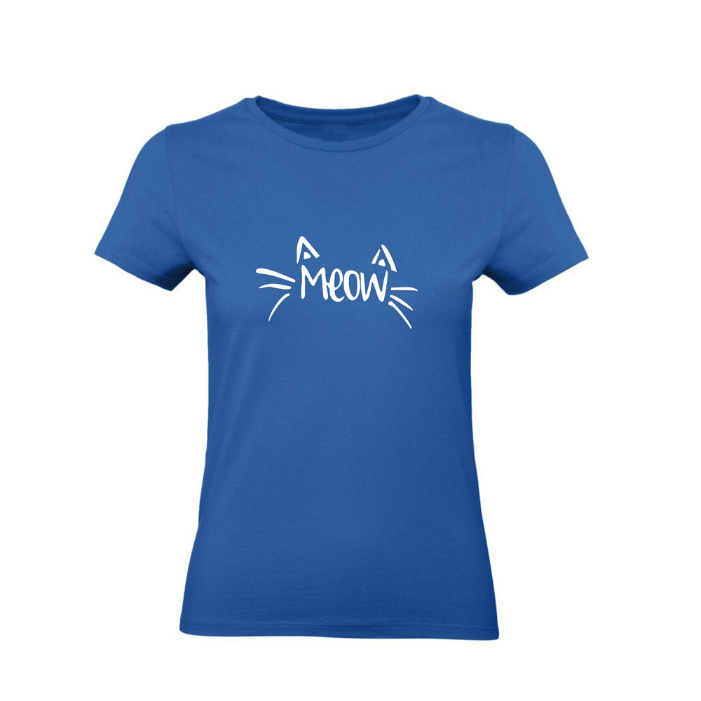 T-Shirt Donna & Bambino - MEOW - Maglietta Maglia Tshirt Super vestibilità Top qualità