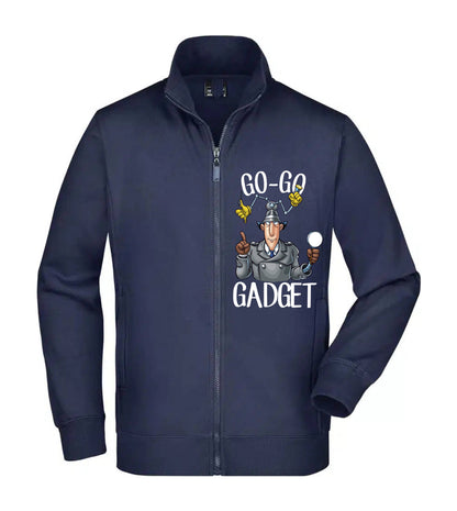 Felpa Unisex Full Zip - GO-GO GADGET - Super vestibilità Top qualità