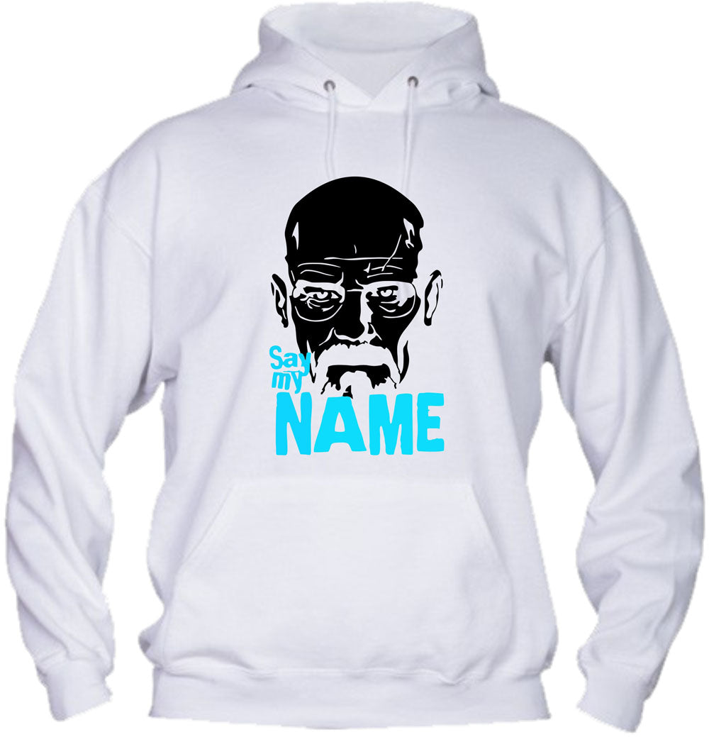 Felpa con cappuccio UOMO, DONNA & BAMBIN - BREAKING BAD SAY MY NAME - Super vestibilità Top qualità - Social Crazy