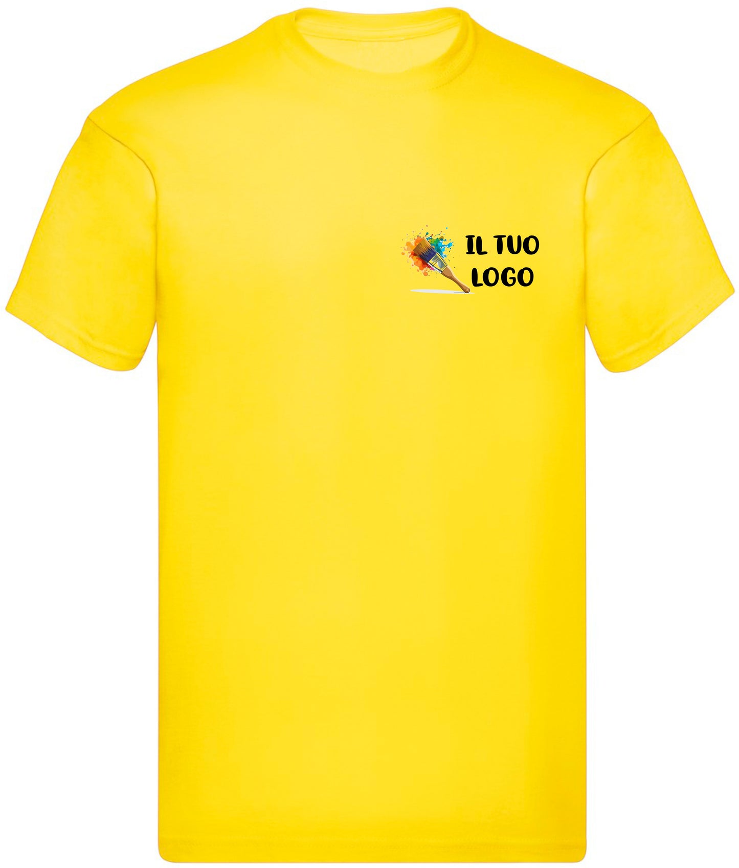 Stock 100 T-shirt Uomo - Personalizzate con logo -  Maglietta Super vestibilità Top qualità