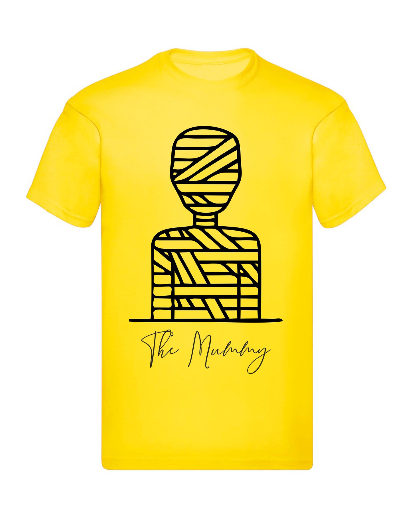 T-Shirt Uomo Donna & Bambino - LA MUMMIA - Maglietta Maglia Tshirt Super vestibilità Top qualità