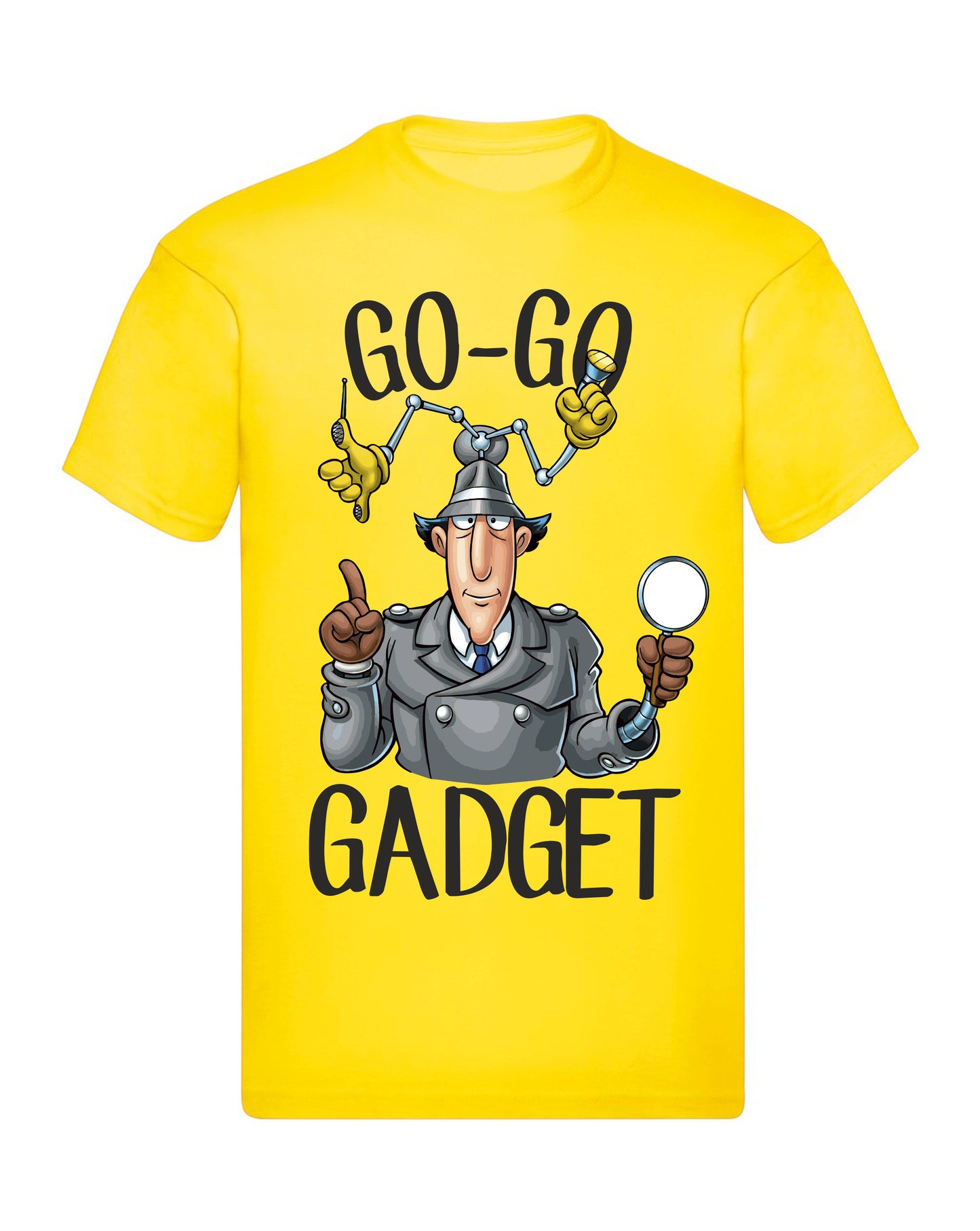 T-Shirt Uomo & Bambino - GO-GO GADGET - Maglietta Maglia Tshirt Super vestibilità Top qualità - Social Crazy