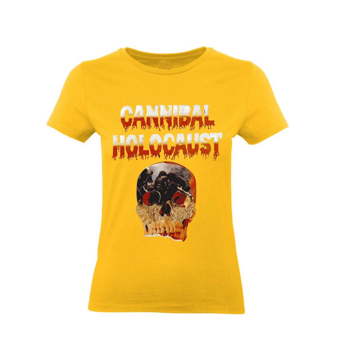 T-Shirt Uomo, Donna & Bambino - CANNIBAL HOLOCAUST - Maglietta Maglia Tshirt Super vestibilità Top qualità