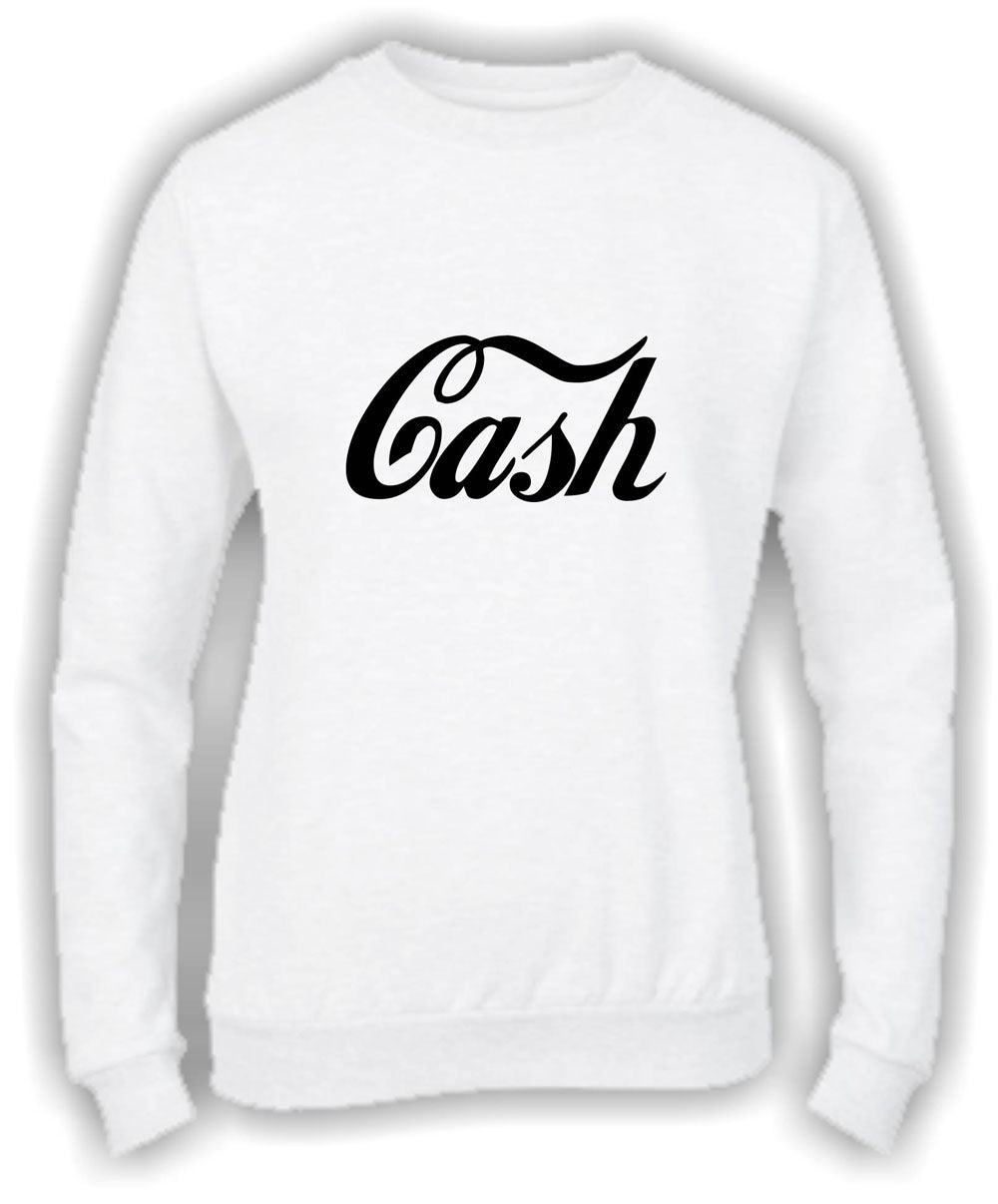 Felpa Girocollo UOMO, DONNA & BAMBIN - CASH - Super vestibilità Top qualità
