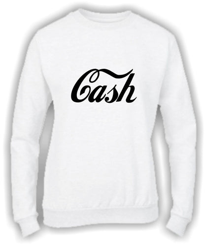 Felpa Girocollo UOMO, DONNA & BAMBIN - CASH - Super vestibilità Top qualità
