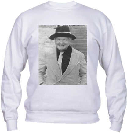 Felpa Girocollo UOMO, DONNA & BAMBIN - BENNY HILL - Super vestibilità Top qualità - Social Crazy