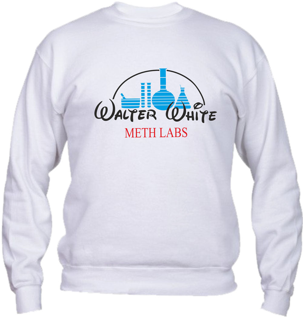 Felpa Girocollo UOMO, DONNA & BAMBIN - BREAKING BAD WALT DISNEY - Super vestibilità Top qualità - Social Crazy