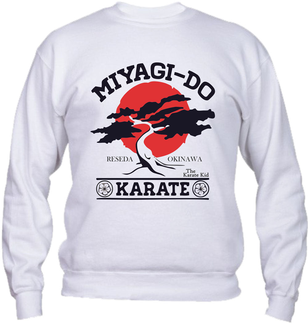 Felpa Girocollo UOMO & BAMBIN - KARATE KID - Super vestibilità Top qualità