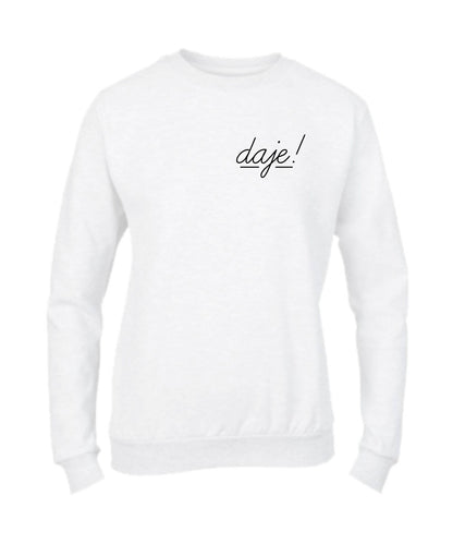 Felpa Girocollo UOMO, DONNA & BAMBIN - DAJE - Super vestibilità Top qualità