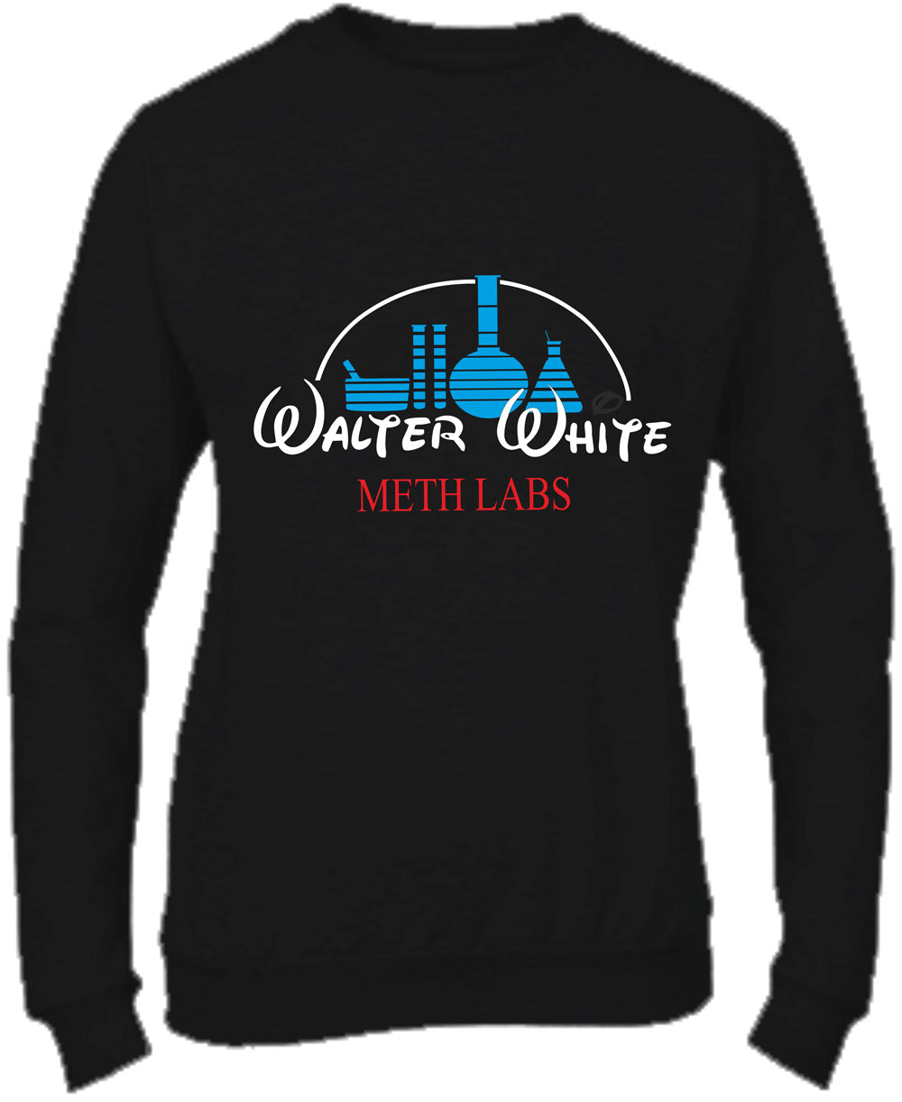 Felpa Girocollo UOMO, DONNA & BAMBIN - BREAKING BAD WALT DISNEY - Super vestibilità Top qualità - Social Crazy