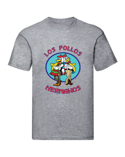 T-Shirt Uomo Donna & Bambino - LOS POLLOS HERMANOS - Maglietta Maglia Tshirt Super vestibilità Top qualità