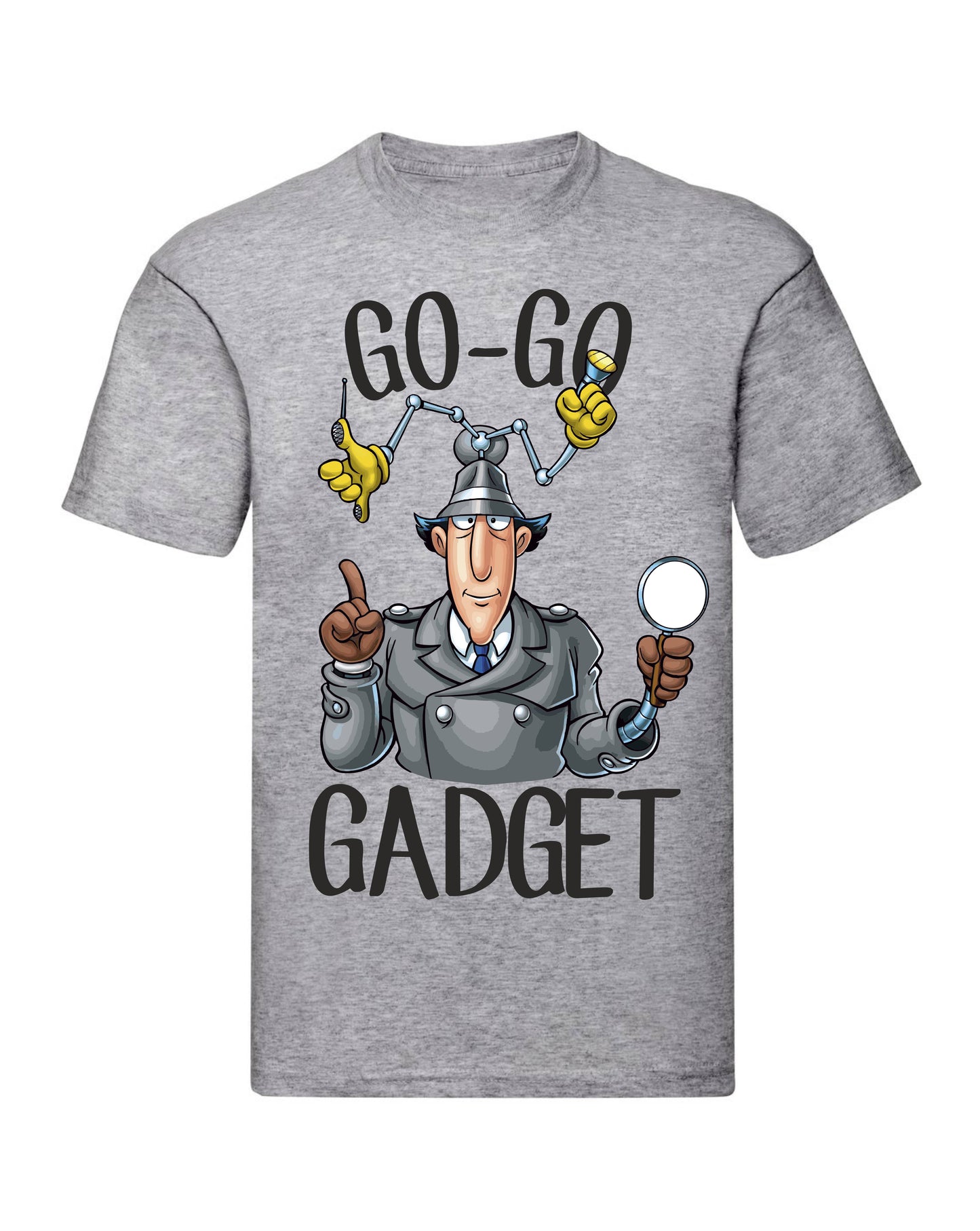 T-Shirt Uomo & Bambino - GO-GO GADGET - Maglietta Maglia Tshirt Super vestibilità Top qualità - Social Crazy