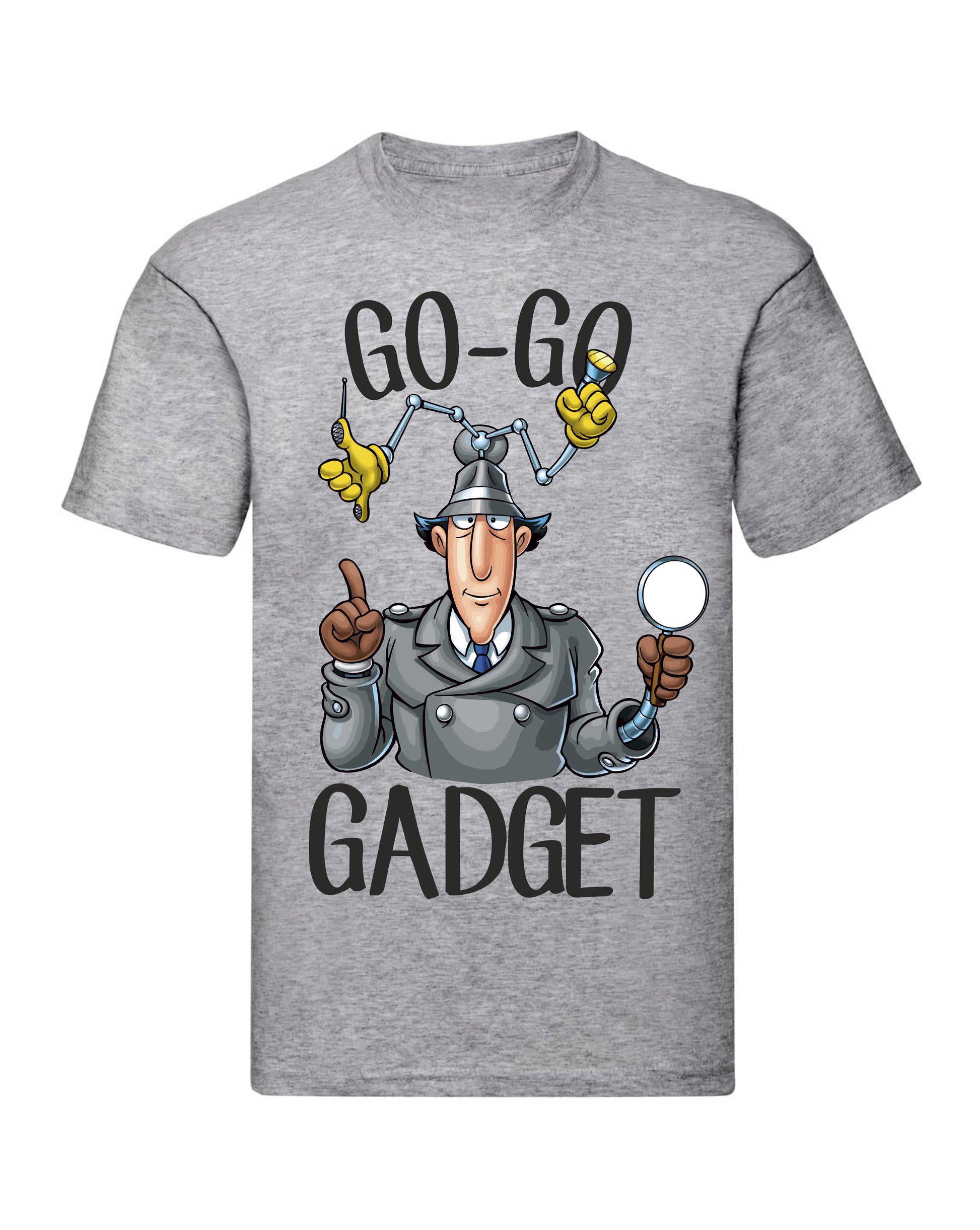 T-Shirt Uomo & Bambino - GO-GO GADGET - Maglietta Maglia Tshirt Super vestibilità Top qualità - Social Crazy