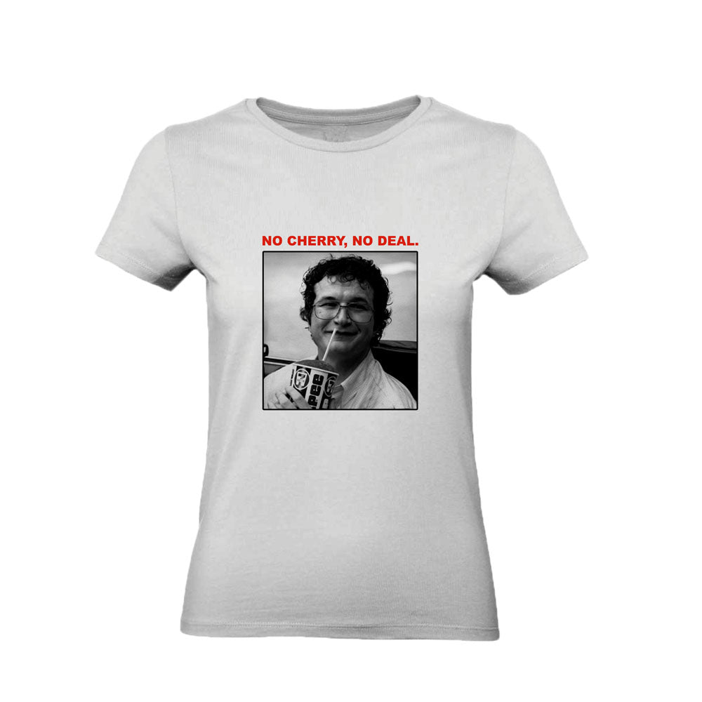 T-Shirt Uomo Donna & Bambino - NO CHERRY NO DEAL - Maglietta Maglia Tshirt Super vestibilità Top qualità