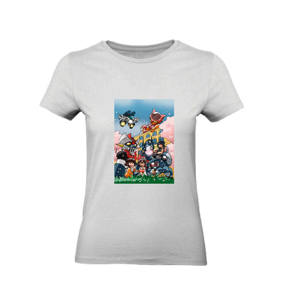 T-Shirt Uomo Donna & Bambino - MECHA'S WORLD - Maglietta Maglia Tshirt Super vestibilità Top qualità