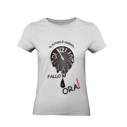 T-Shirt Uomo, Donna & Bambino - IL FUTURO È ADESSO - Maglietta Maglia Tshirt Super vestibilità Top qualità